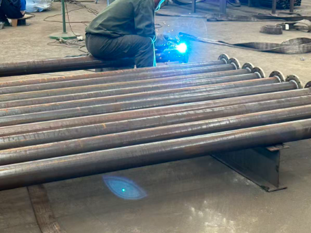 营口20#无缝注浆管加工108*6钢花管棚管